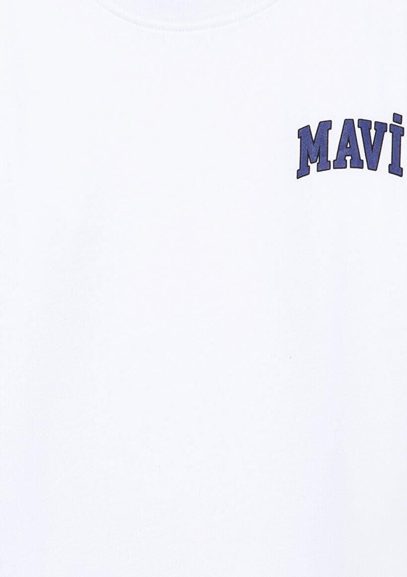 MAVİ ÇOCUK LOGO BASKILI UZUN KOL TİŞÖRT Beyaz 6610212-620