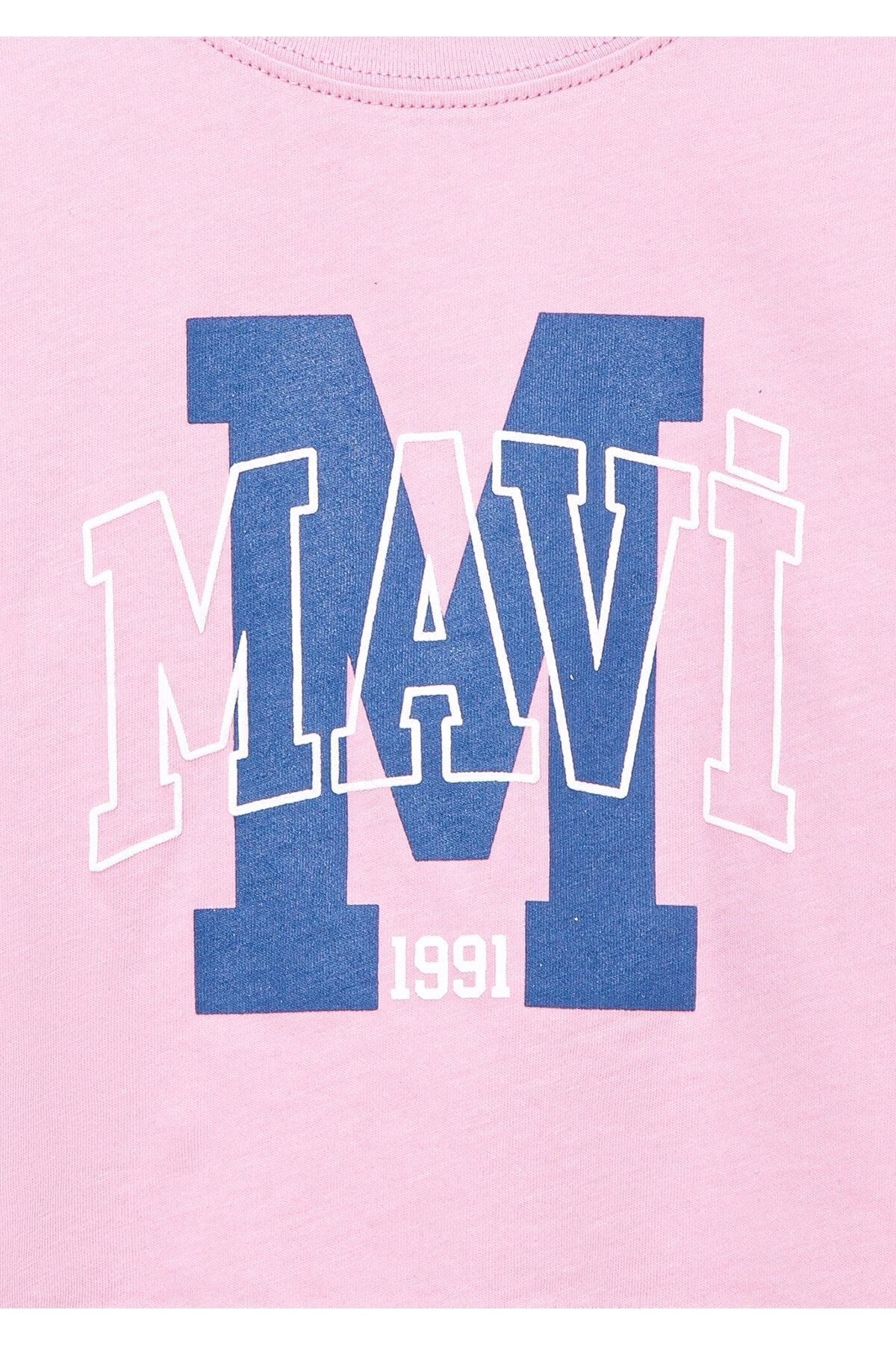 MAVİ ÇOCUK M BASKILI LOGO TİŞÖRT Toz Pembe 7610276-86953