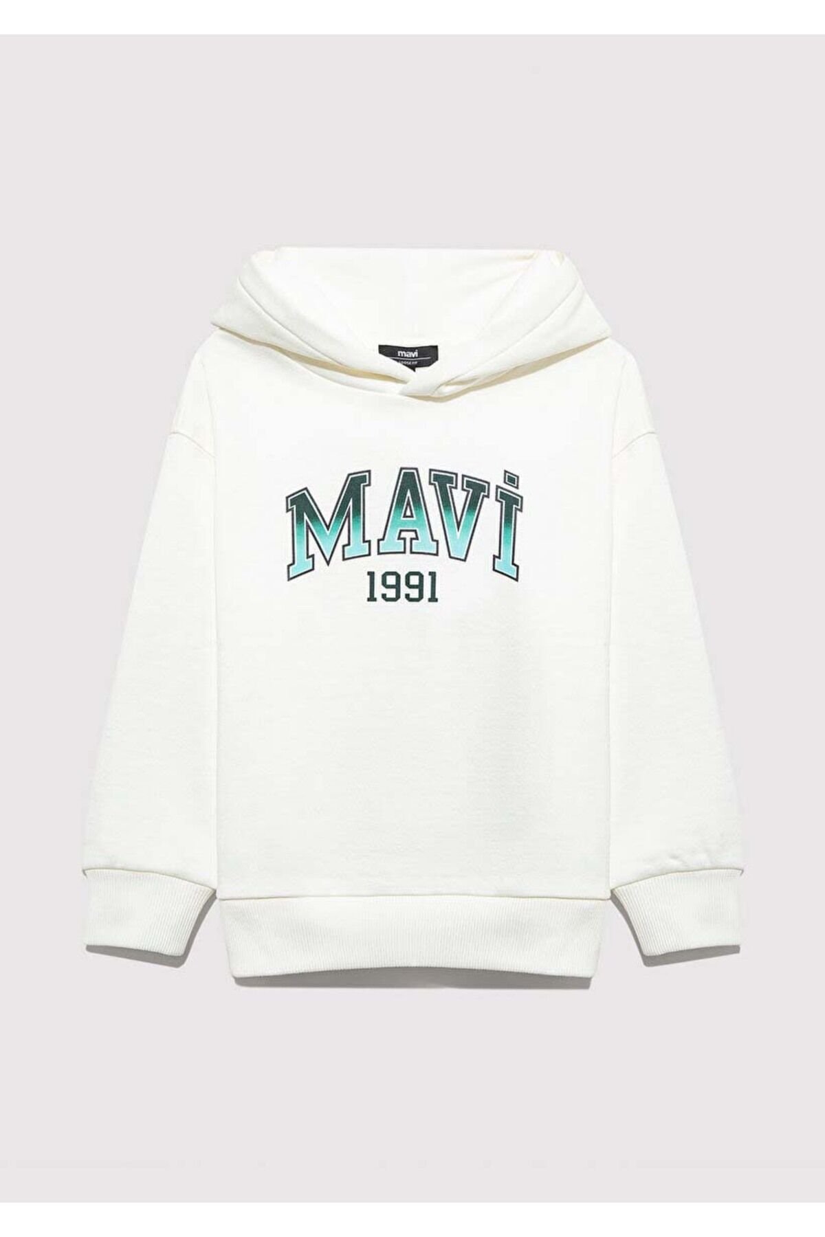 MAVİ ÇOCUK MAVI 1991 BASKILI KAPŞONLU SWEATSHIRT Kı 6S10167-70057