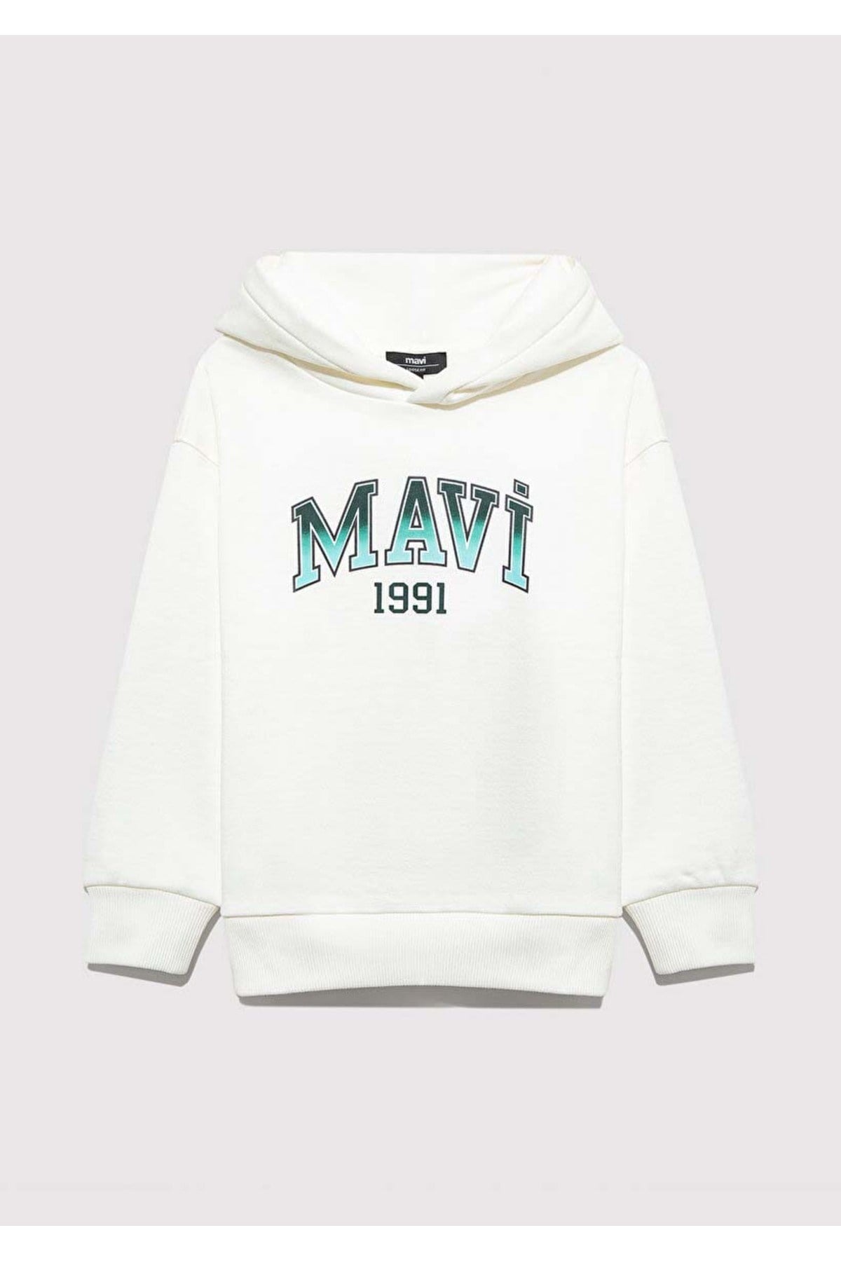 MAVİ ÇOCUK MAVI 1991 BASKILI KAPŞONLU SWEATSHIRT Kı 6S10167-70057