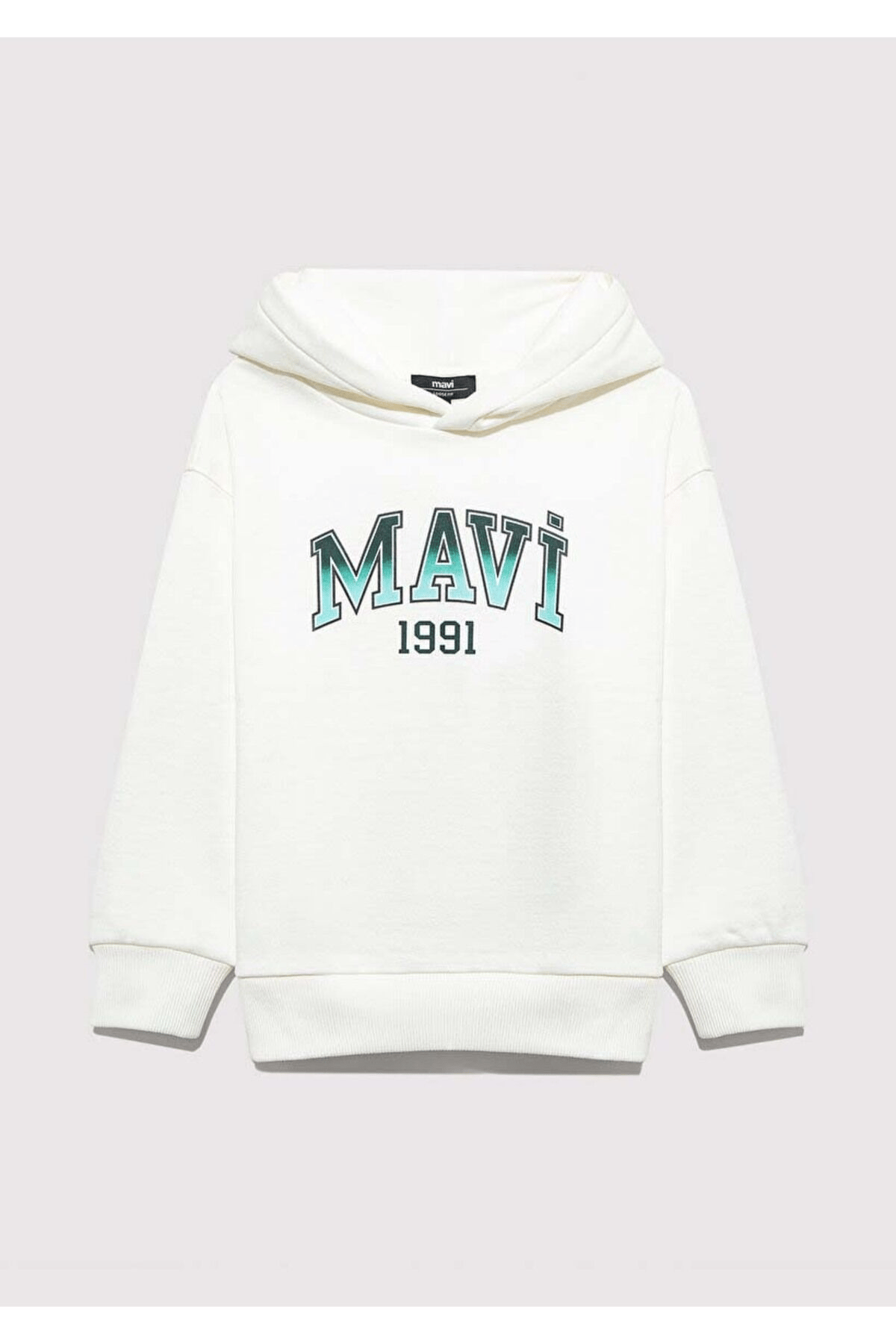 MAVİ ÇOCUK MAVI 1991 BASKILI KAPŞONLU SWEATSHIRT Kı 6S10167-70057
