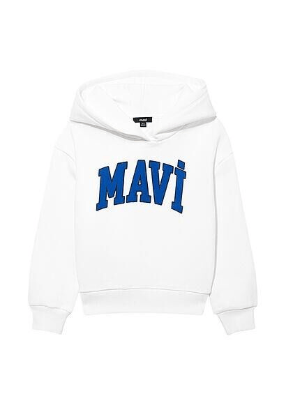 MAVİ ÇOCUK MAVİ BASKILI KAPÜŞONLU SWEATSHIRT Kırık 6610110-70057
