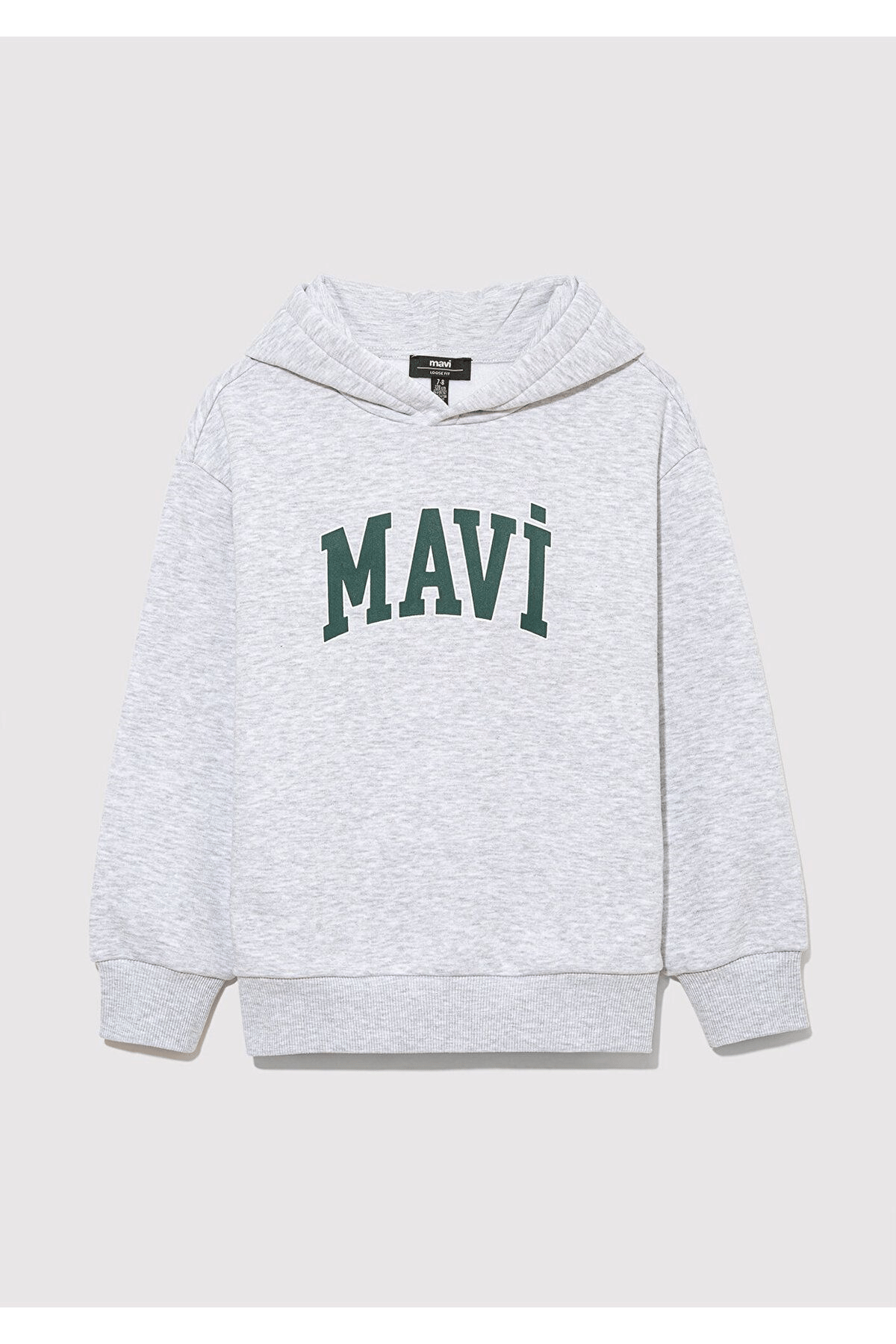 MAVİ ÇOCUK MAVİ BASKILI KAPÜŞONLU SWEATSHIRT  Açık 6610110-88467