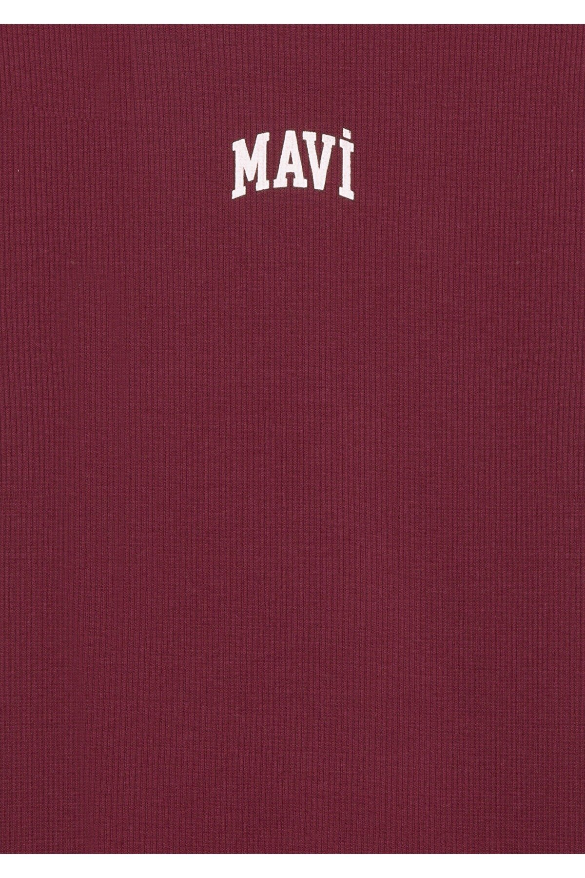 MAVİ ÇOCUK MAVİ BASKILI TİŞÖRT Burgundy 7610350-70393