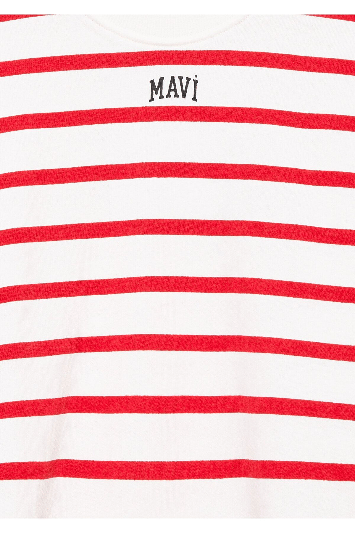 MAVİ ÇOCUK MAVİ LOGO BASKILI ÇİZGİLİ SWEATSHIRT  Ac 7S10038-82054