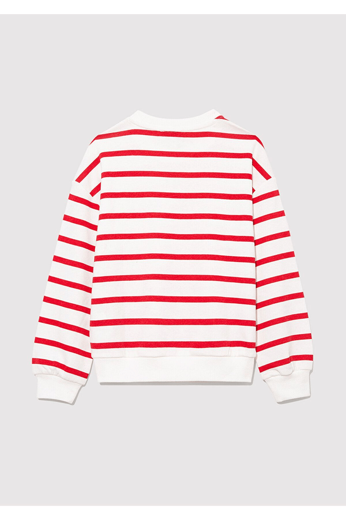 MAVİ ÇOCUK MAVİ LOGO BASKILI ÇİZGİLİ SWEATSHIRT  Ac 7S10038-82054