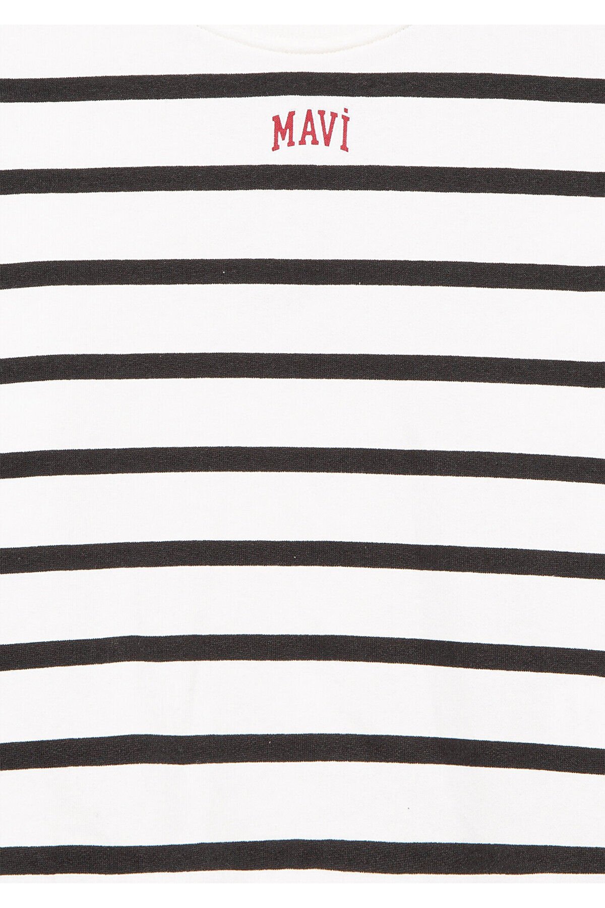 MAVİ ÇOCUK MAVİ LOGO BASKILI ÇİZGİLİ SWEATSHIRT  Si 7S10038-900
