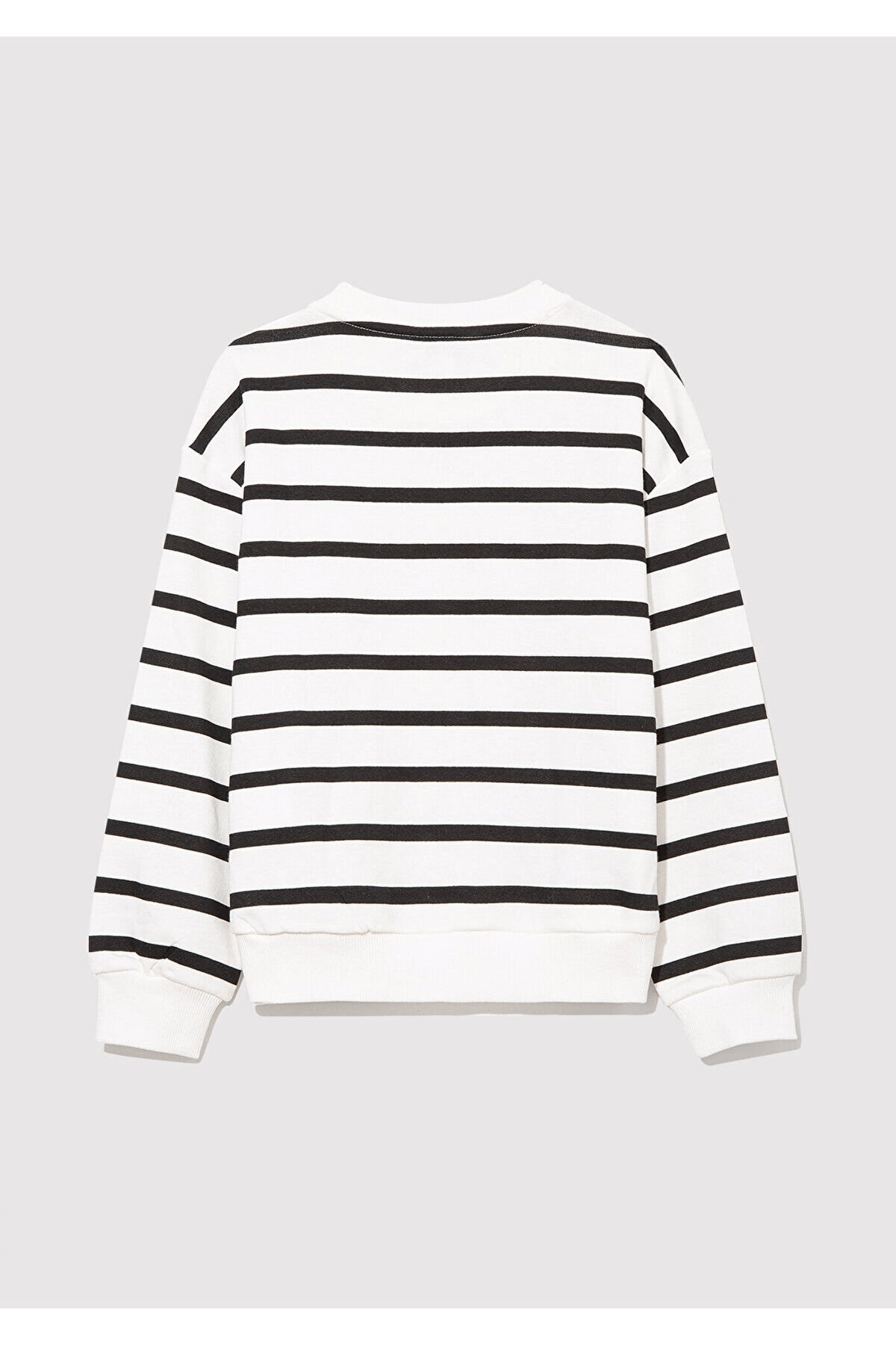 MAVİ ÇOCUK MAVİ LOGO BASKILI ÇİZGİLİ SWEATSHIRT  Si 7S10038-900