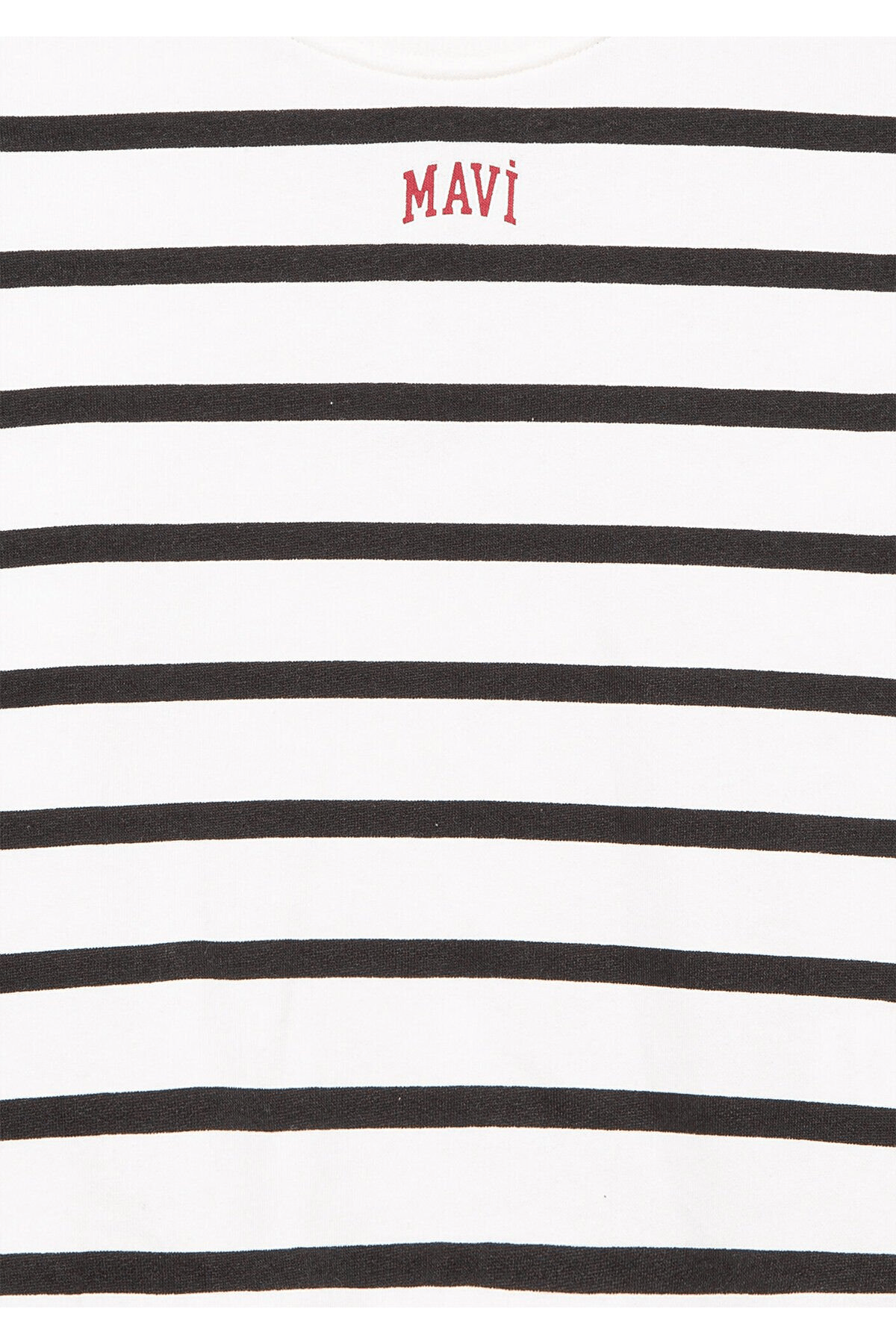 MAVİ ÇOCUK MAVİ LOGO BASKILI ÇİZGİLİ SWEATSHIRT  Si 7S10038-900