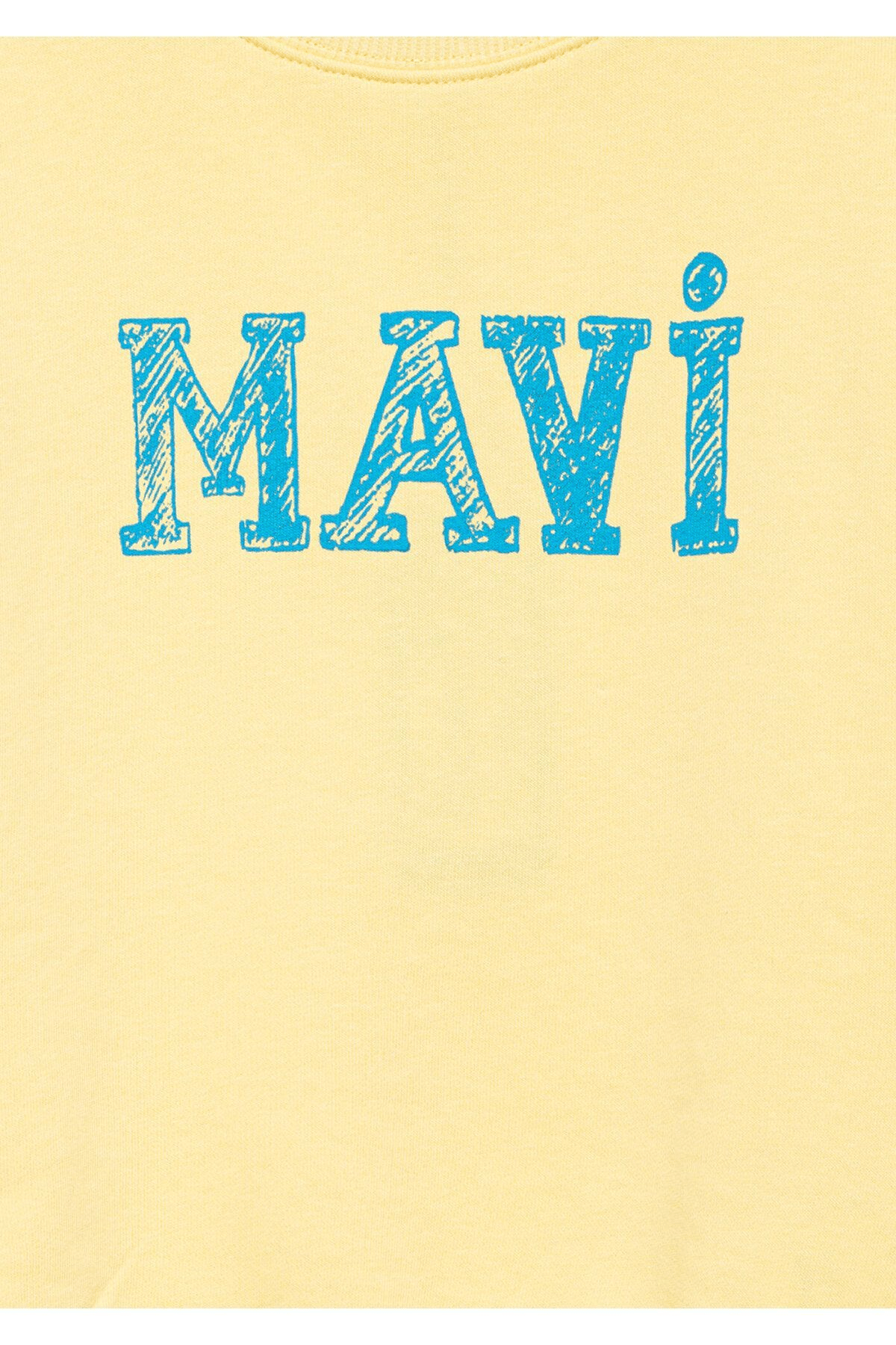 MAVİ ÇOCUK MAVİ LOGO BASKILI SWEATSHIRT  French Van 7S10037-71315