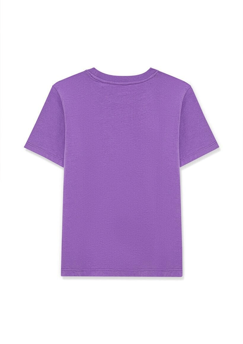 MAVİ ÇOCUK MAVİ LOGO BASKILI TİŞÖRT Deep Lavender 6610030-70606