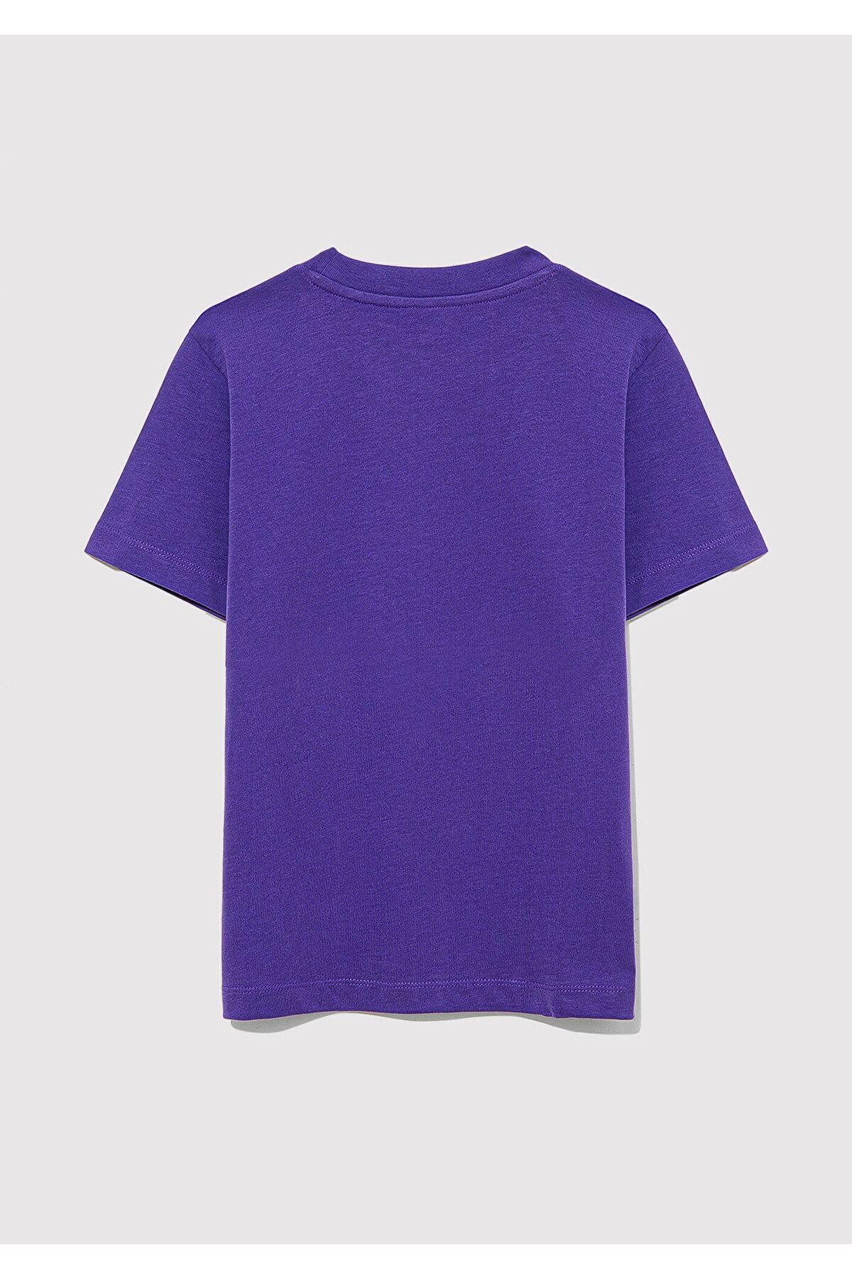 MAVİ ÇOCUK MAVİ LOGO BASKILI TİŞÖRT Gentian Violet 6610030-70692