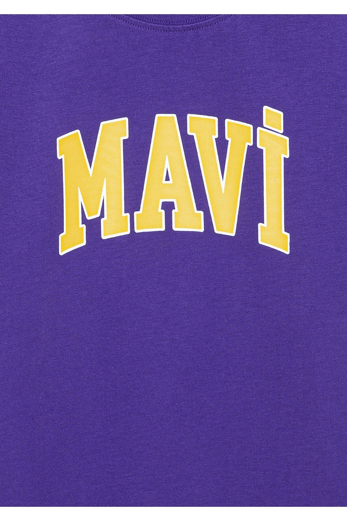 MAVİ ÇOCUK MAVİ LOGO BASKILI TİŞÖRT Gentian Violet 6610030-70692