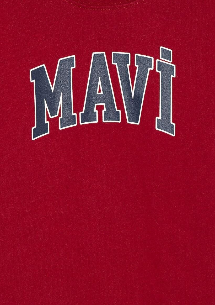 MAVİ ÇOCUK MAVİ LOGO BASKILI TİŞÖRT Koyu Kırmızı 6610030-70392