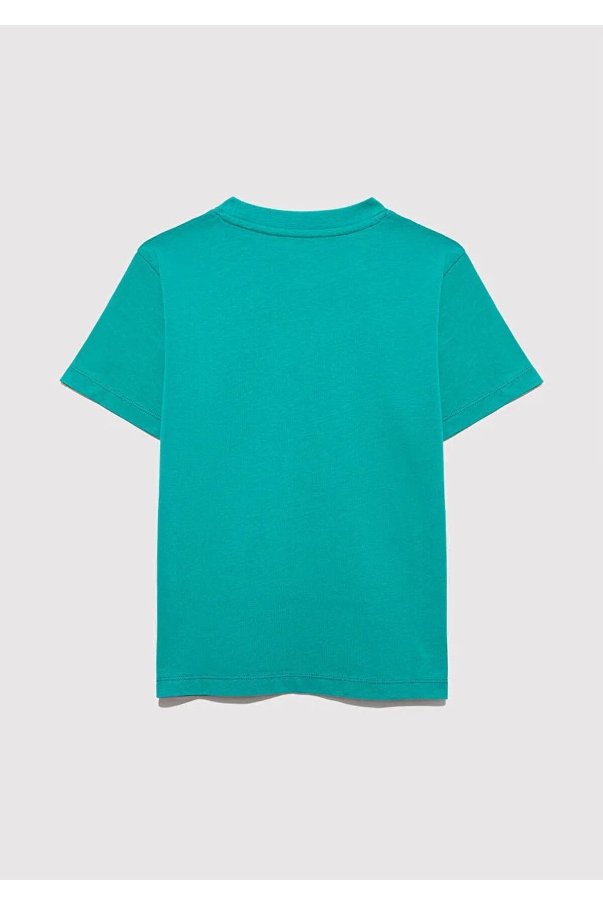 MAVİ ÇOCUK MAVİ LOGO BASKILI TİŞÖRT Porcelain Green 6610030-71711