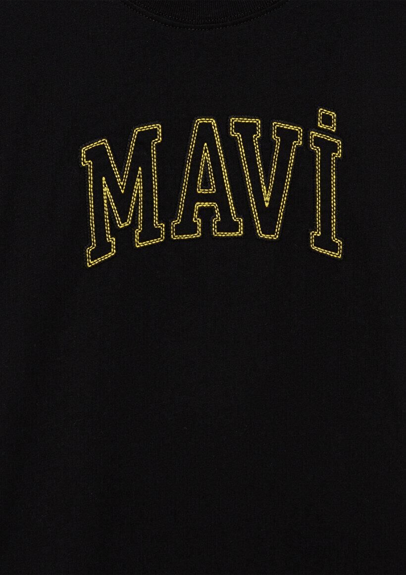 MAVİ ÇOCUK MAVİ LOGO NAKIŞLI TİŞÖRT Siyah 6610214-900