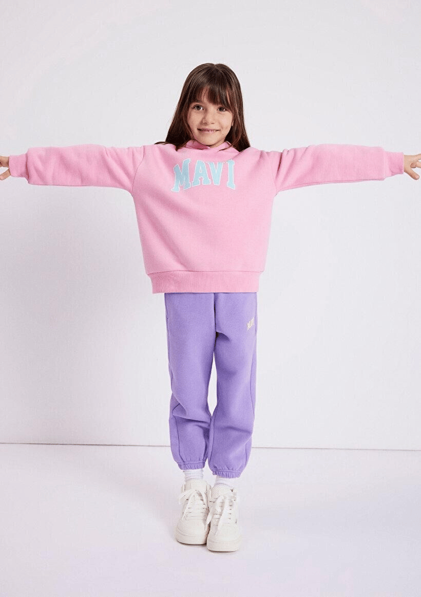 MAVİ ÇOCUK MAVİ LOGO SWEATSHIRT Toz Pembe 7610035-86953
