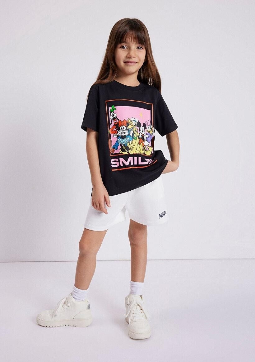 MAVİ ÇOCUK MICKEY MOUSE BASKILI TİŞÖRT Siyah 7610167-900