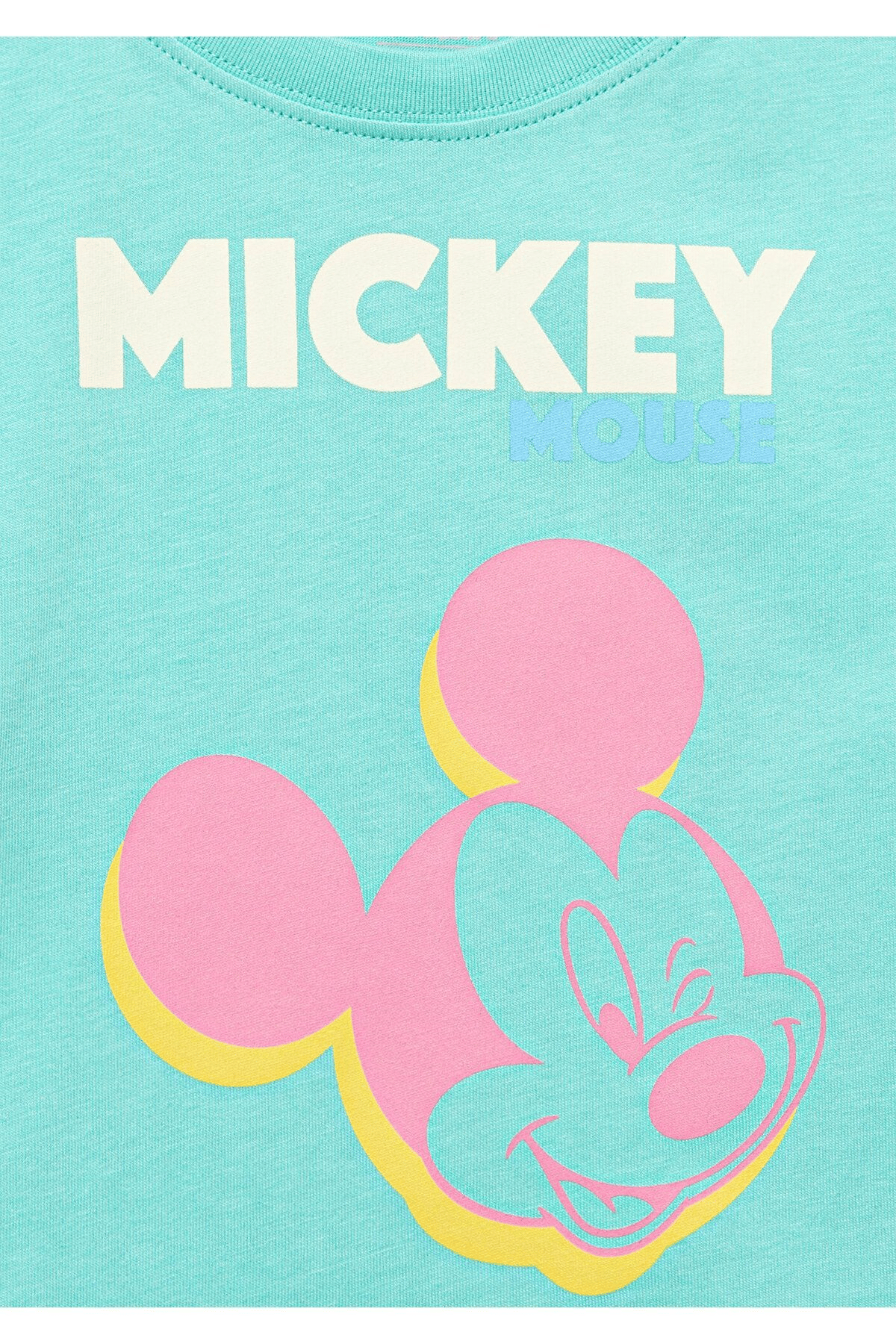 MAVİ ÇOCUK MICKEY MOUSE BASKILI TİŞÖRT Cabbage 7610332-71673