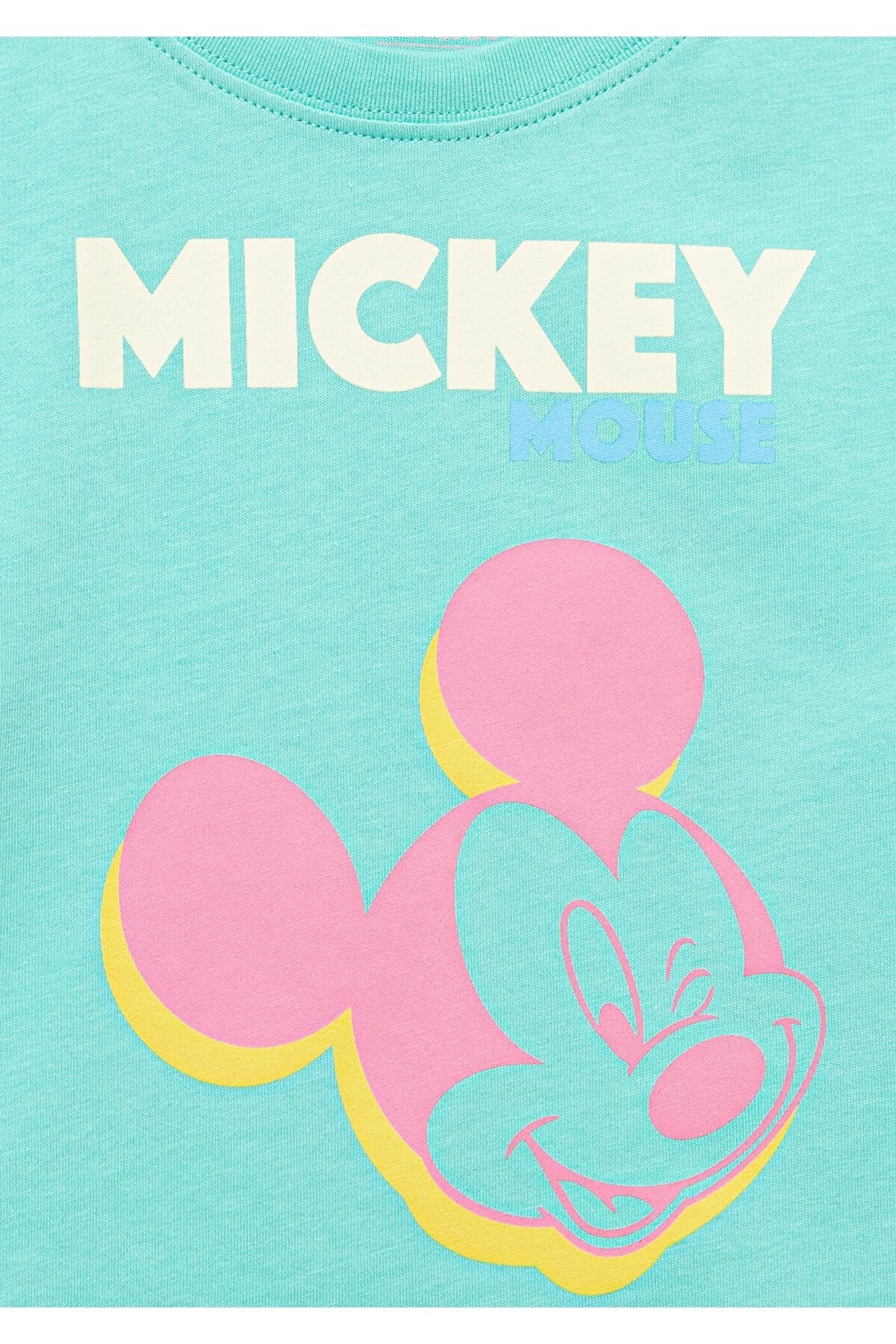 MAVİ ÇOCUK MICKEY MOUSE BASKILI TİŞÖRT Cabbage 7610332-71673