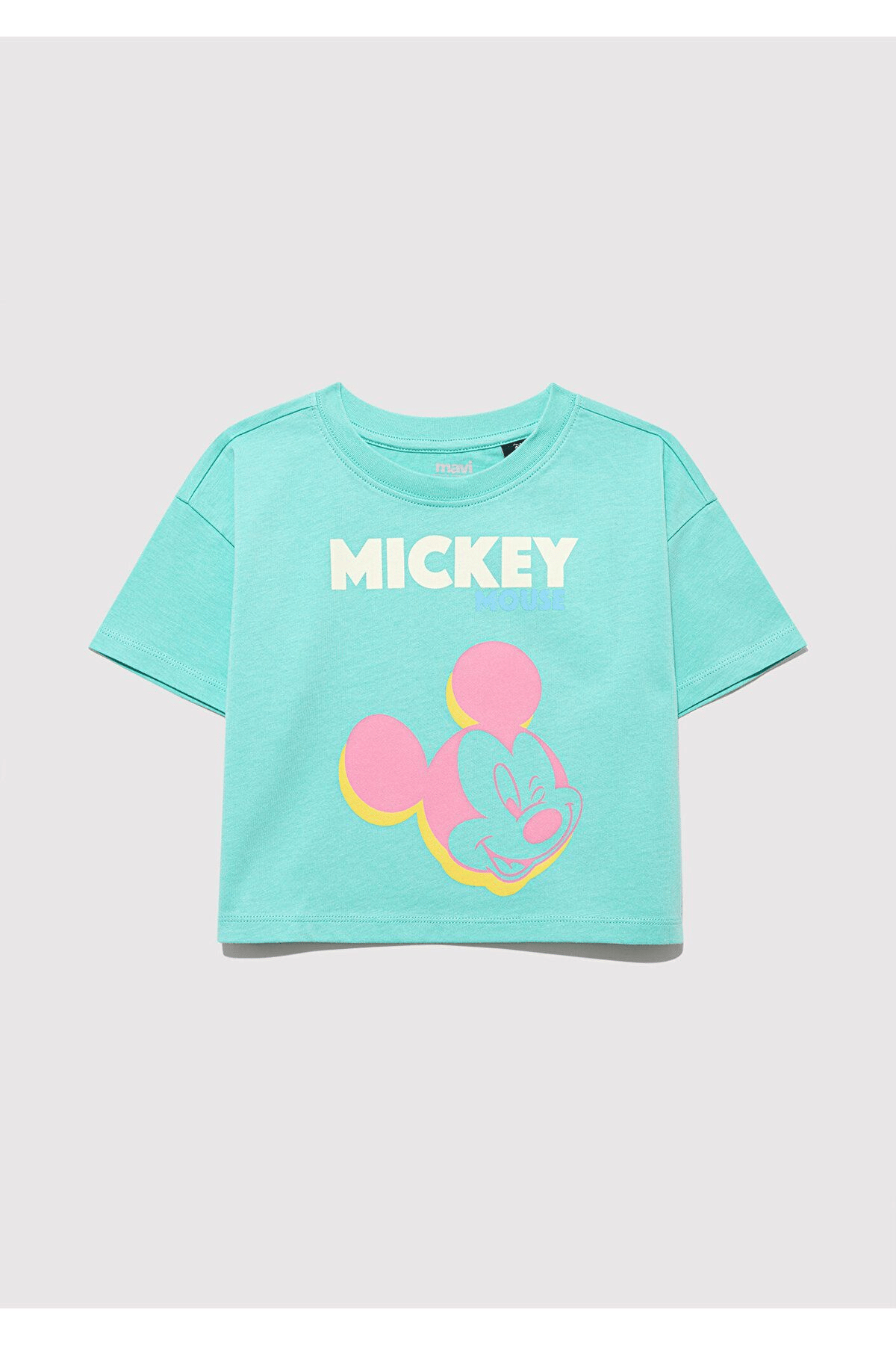 MAVİ ÇOCUK MICKEY MOUSE BASKILI TİŞÖRT Cabbage 7610332-71673