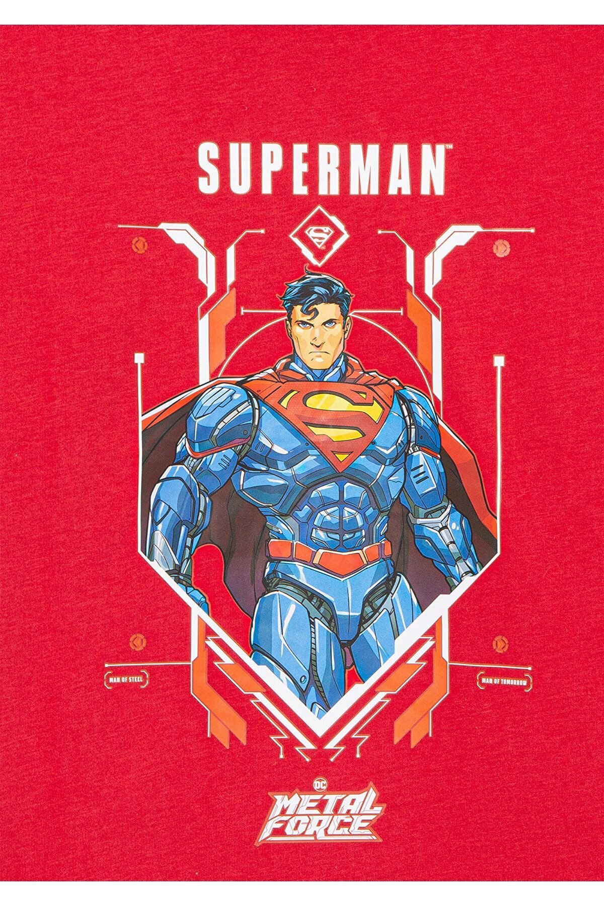 MAVİ ÇOCUK SUPERMAN BASKILI UZUN KOL TİŞÖRT  Derin 6610239-70477