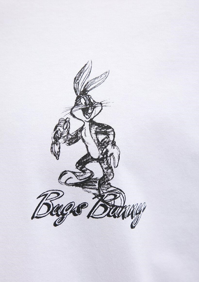 MAVİ ERKEK BUGS BUNNY TİŞÖRT Beyaz 0611980-620