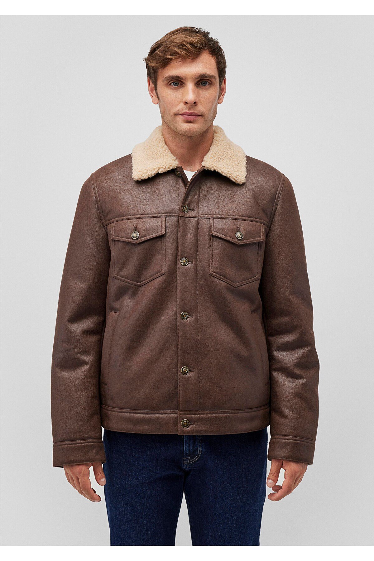 MAVİ ERKEK CEKET Chocolate Brown 0110460-71603