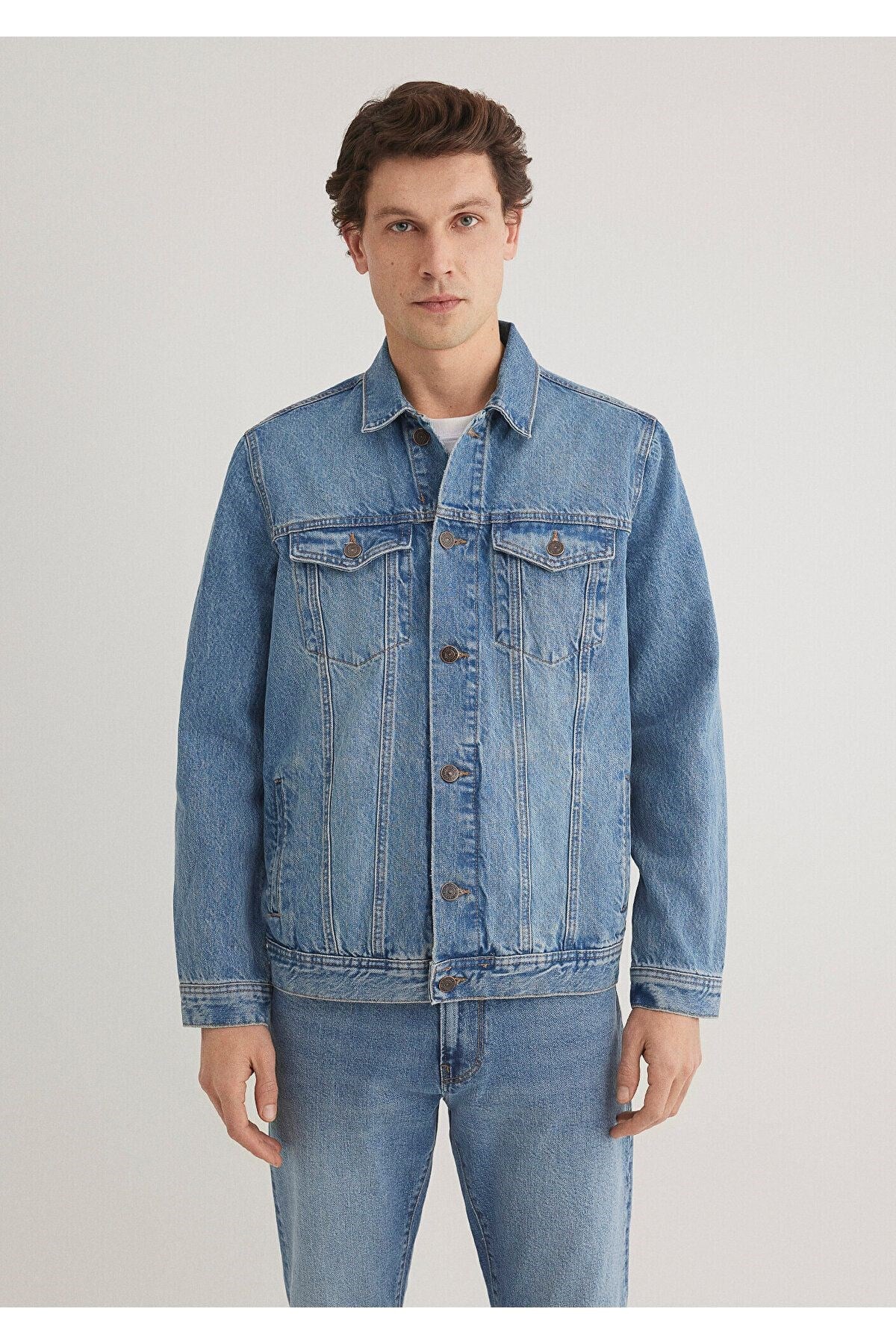 MAVİ ERKEK DRAKE Dark Foggy Classic Denim 010143-89136