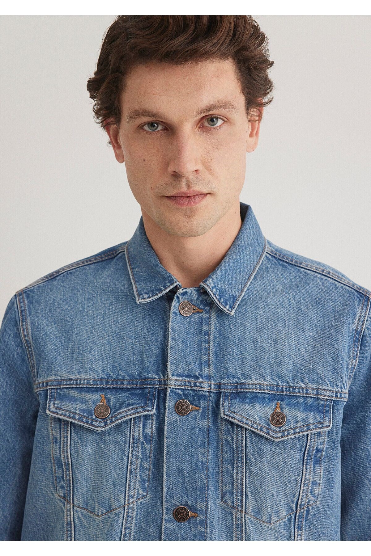 MAVİ ERKEK DRAKE Dark Foggy Classic Denim 010143-89136