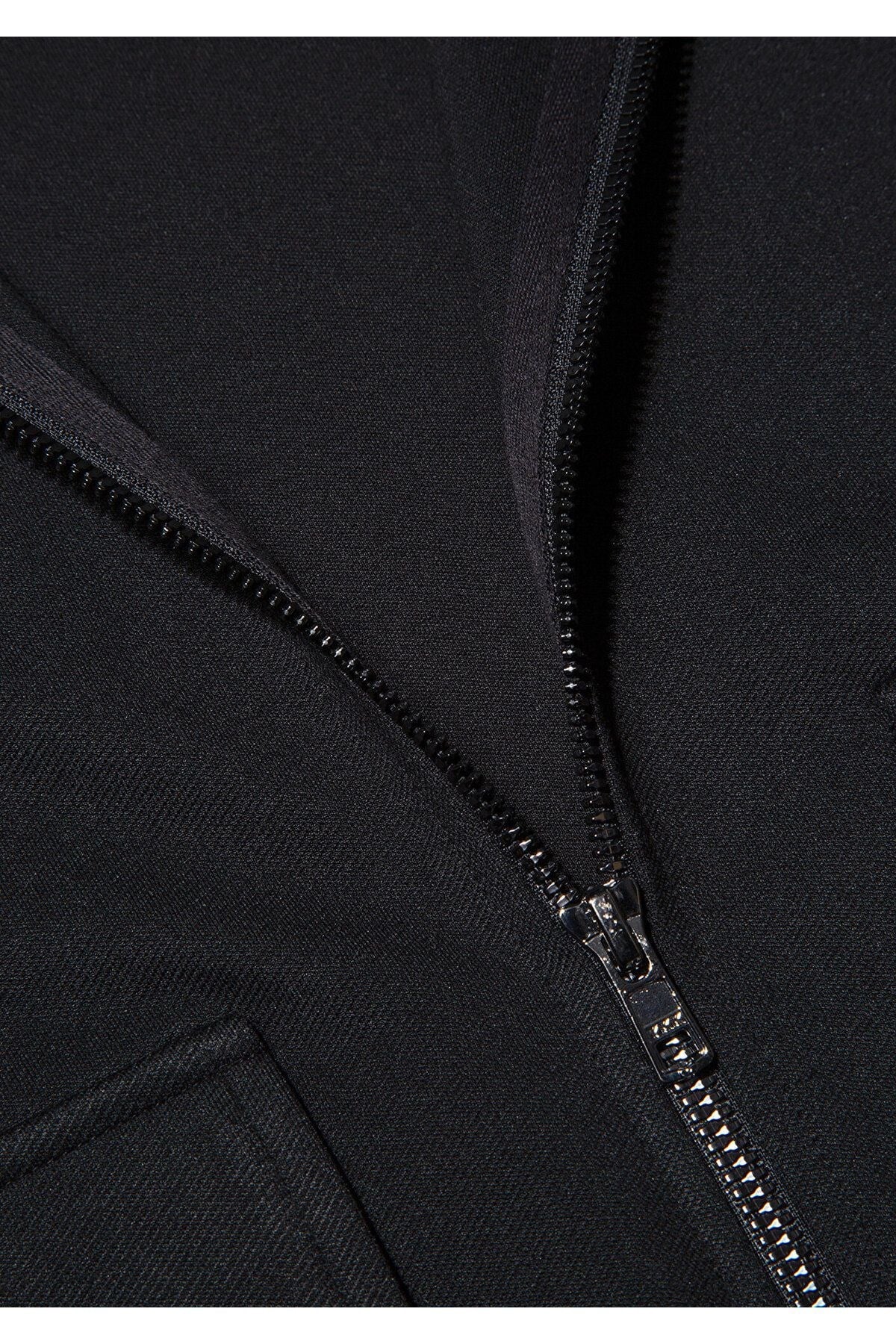 MAVİ ERKEK FERMUARLI SWEATSHIRT Siyah 0S10253-900