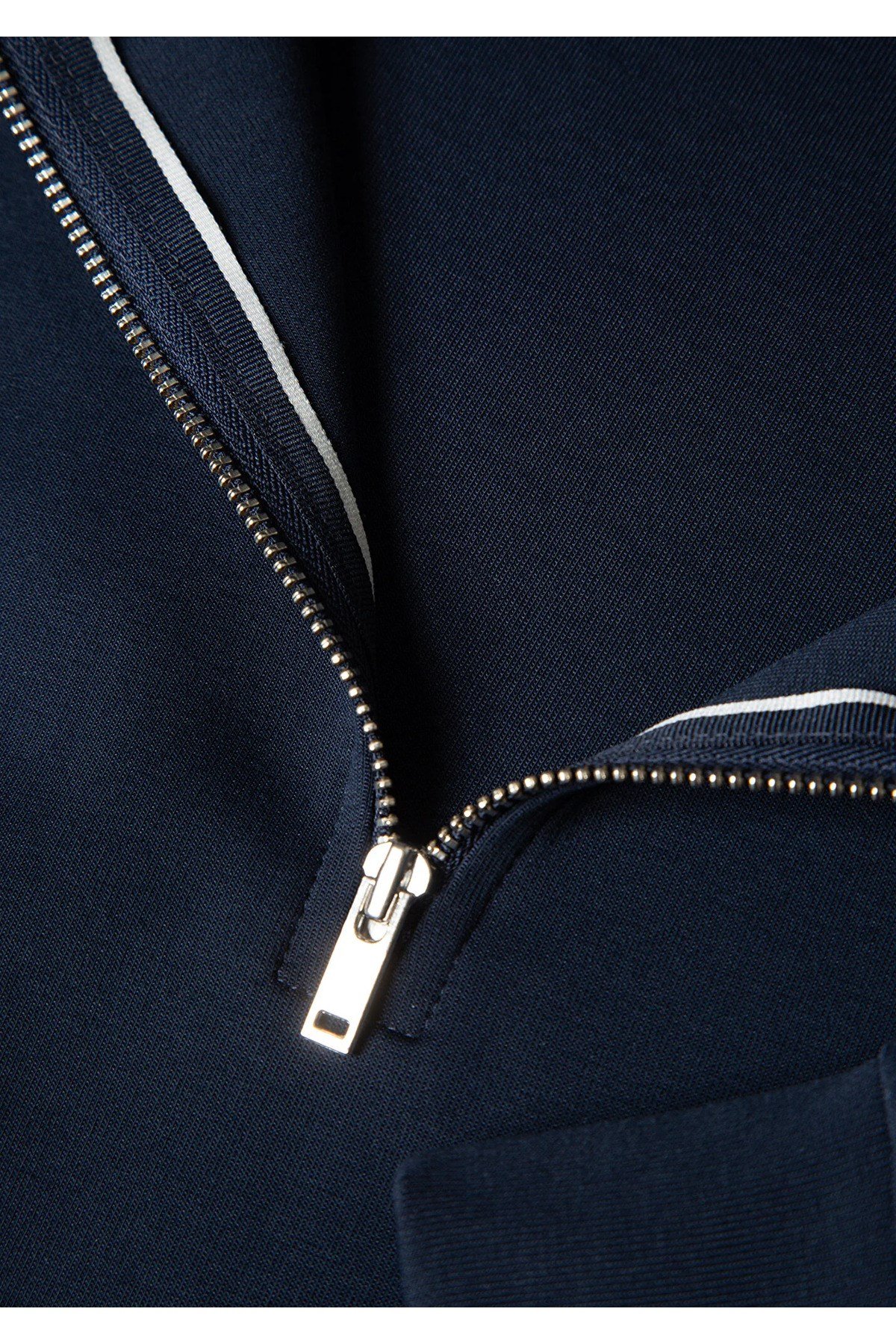 MAVİ ERKEK HALF ZIP SWEATSHIRT Safir Lacivert 0S10382-80872
