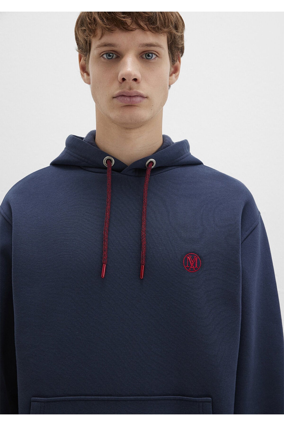 MAVİ ERKEK KAPÜŞONLU SWEATSHIRT Gece Lacivert
