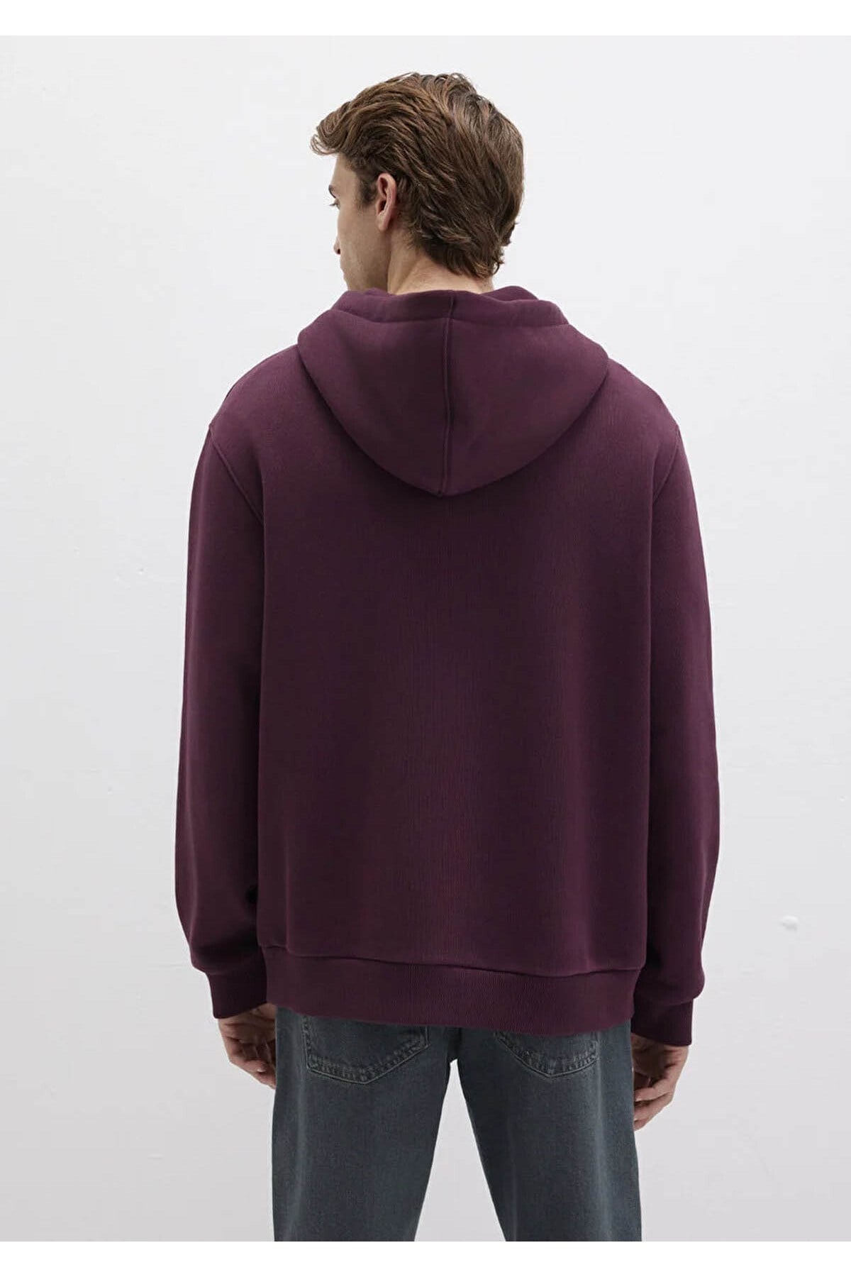MAVİ ERKEK KAPÜŞONLU SWEATSHIRT Şarap Bordo 0S10473-70434