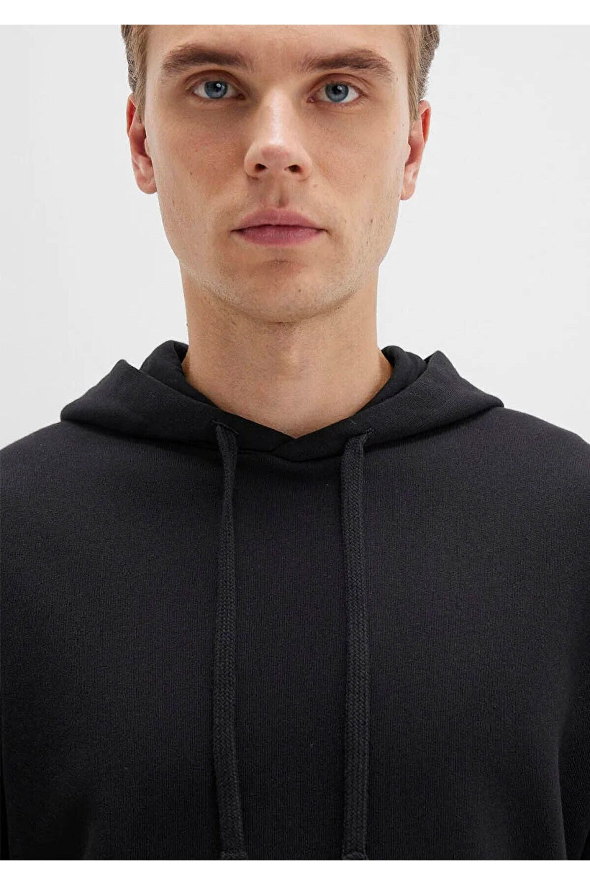 MAVİ ERKEK KAPÜŞONLU SWEATSHIRT Siyah 0S10417-900