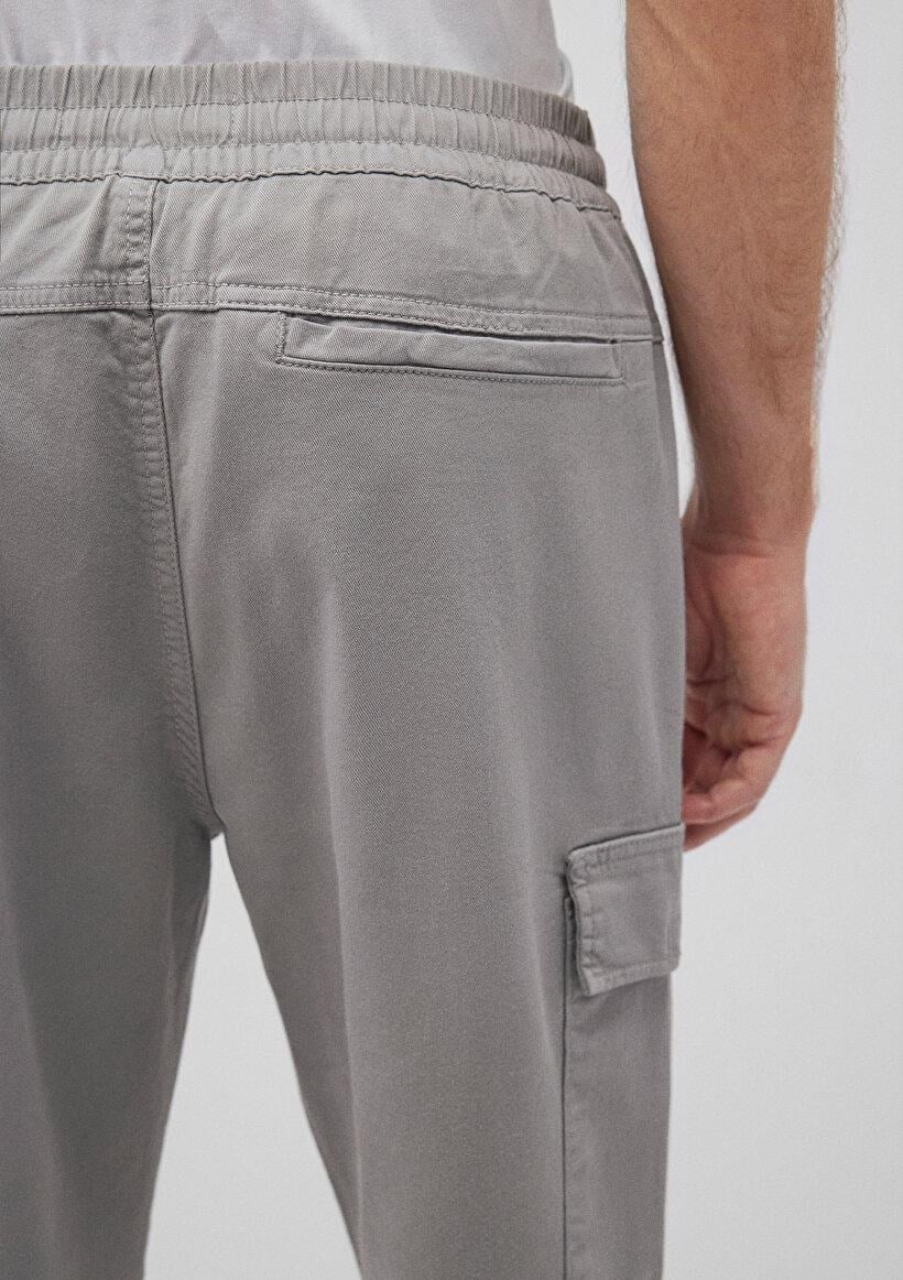 MAVİ ERKEK KARGO PANTOLON Naturel Gri 000125-70117