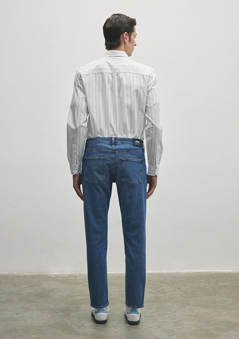 MAVİ ERKEK LONDON Mid Brushed Classic Denim 0010172-85902