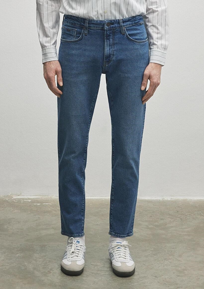 MAVİ ERKEK LONDON Mid Brushed Classic Denim 0010172-85902