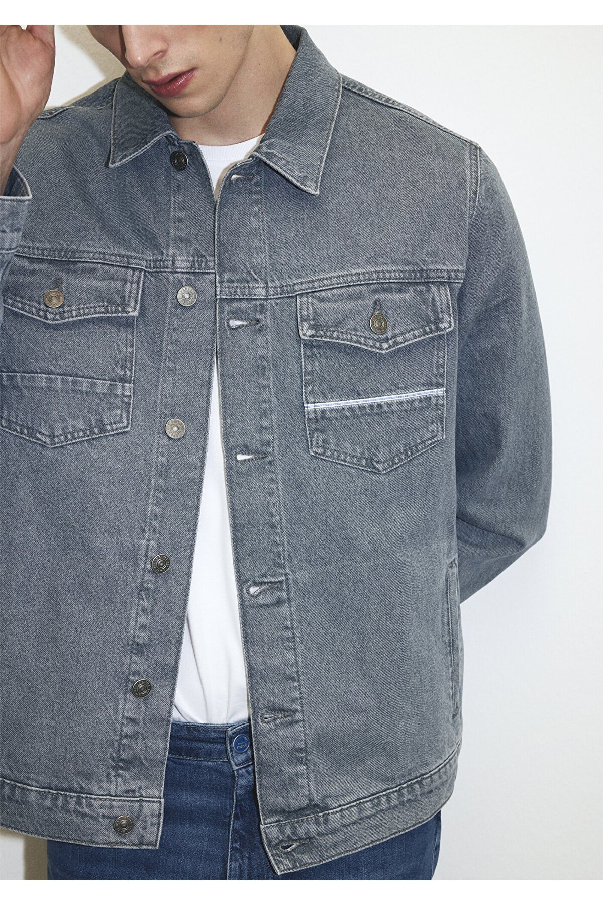 MAVİ ERKEK LORAN  Cloudy Grey Premium Blue 0110003-86615