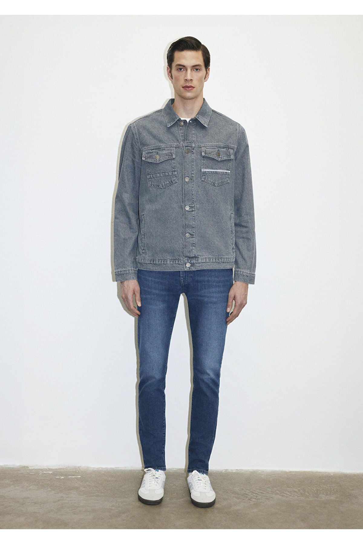 MAVİ ERKEK LORAN  Cloudy Grey Premium Blue 0110003-86615