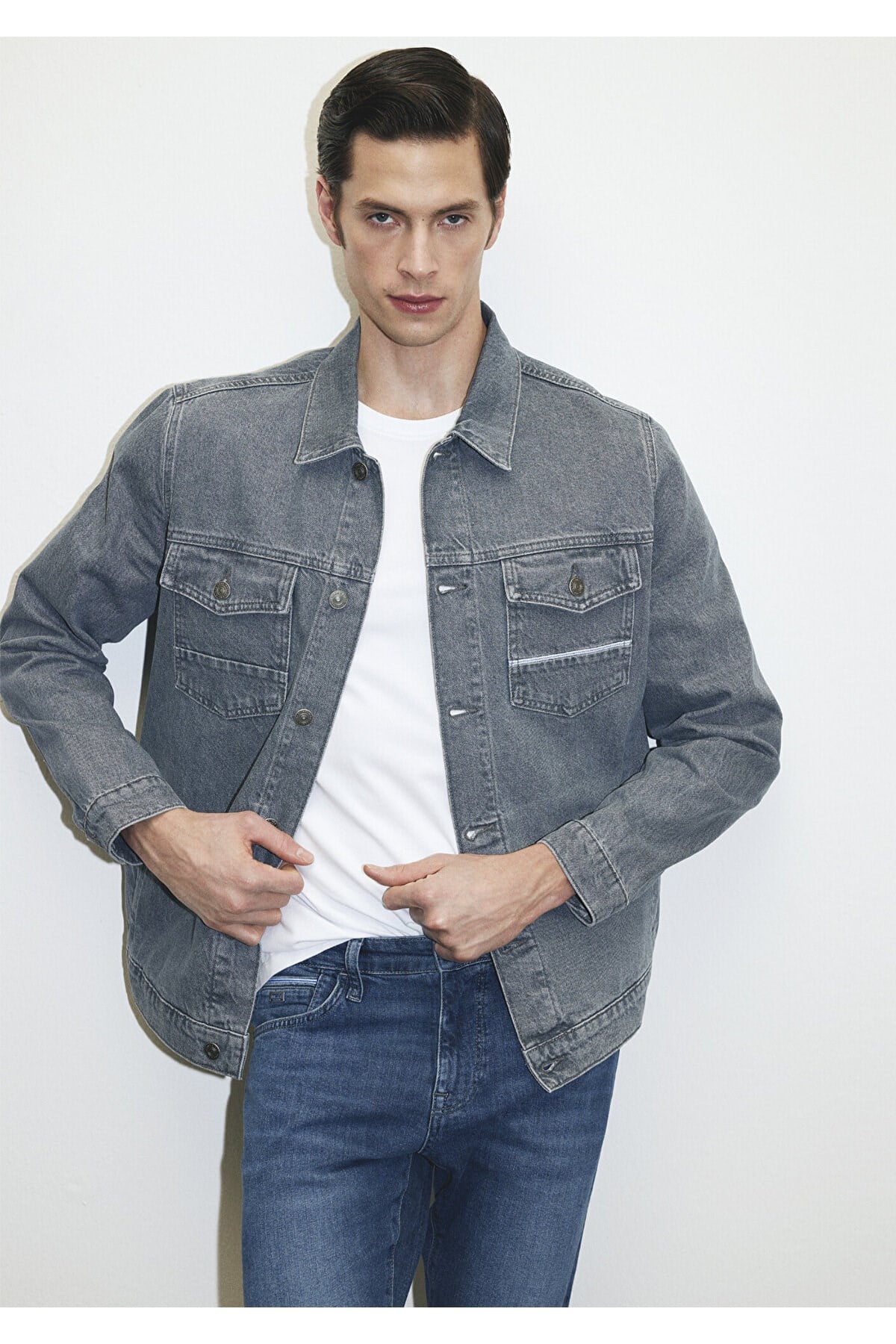 MAVİ ERKEK LORAN  Cloudy Grey Premium Blue 0110003-86615