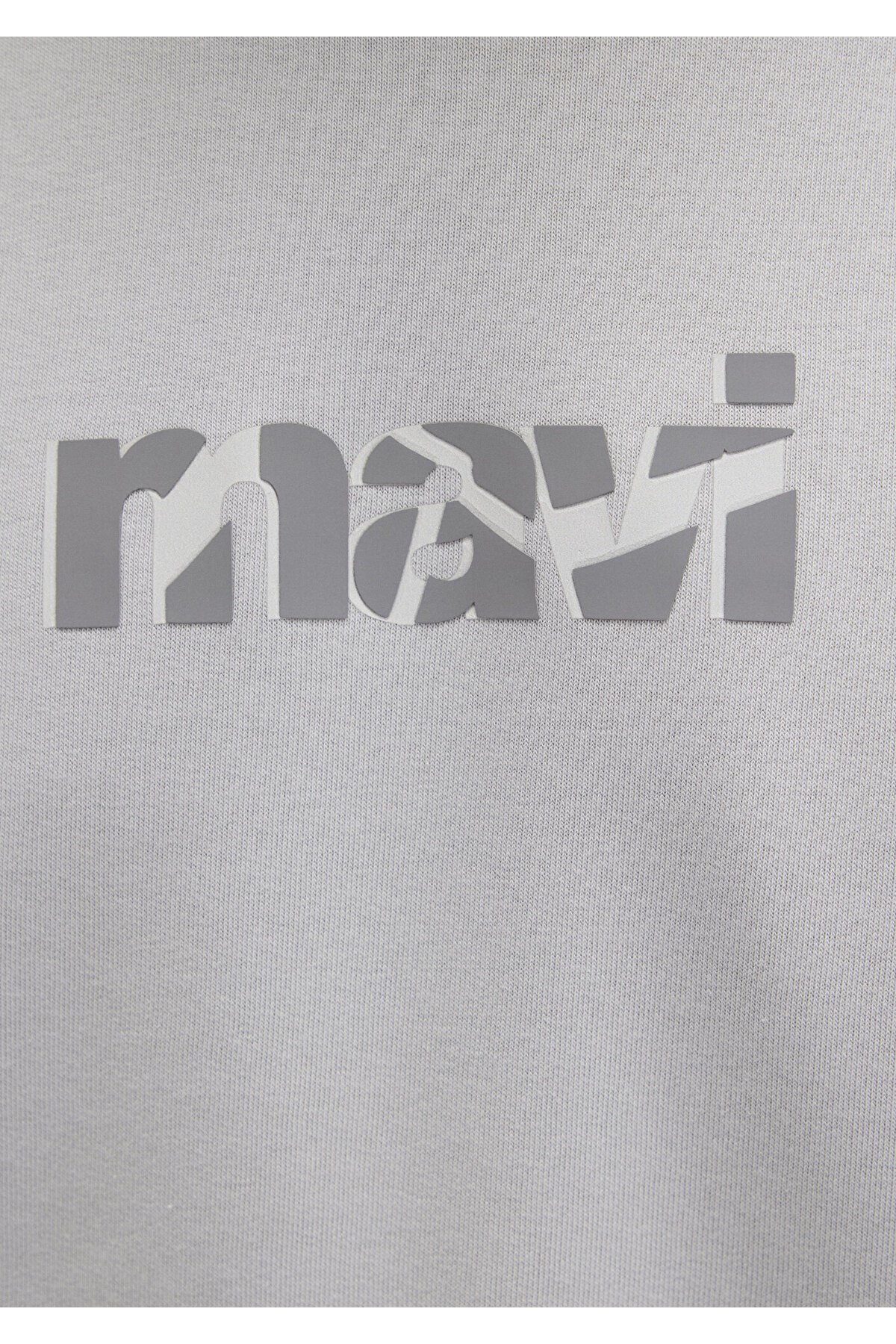MAVİ ERKEK MAVİ BASKILI SWEATSHIRT Açık Gri 0S10402-70075