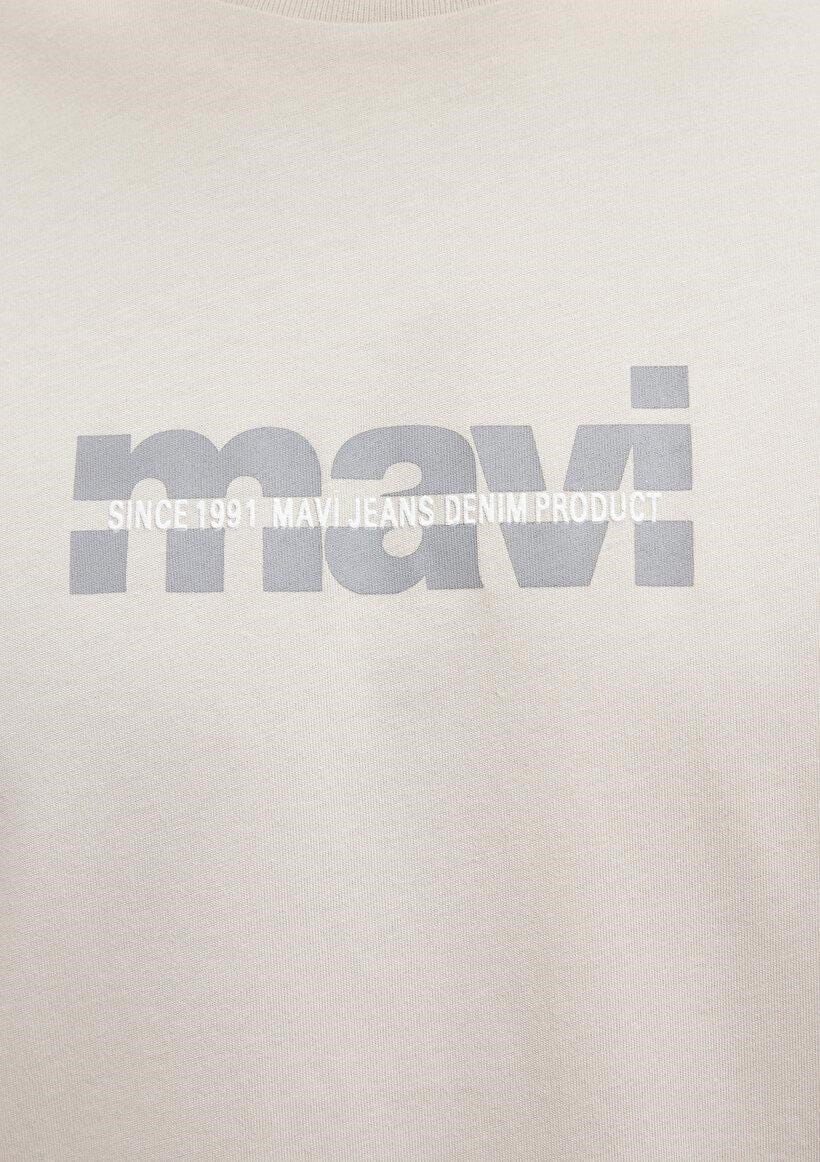 MAVİ ERKEK MAVİ BASKILI TİŞÖRT Ay Taşı Beji 0610943-70144
