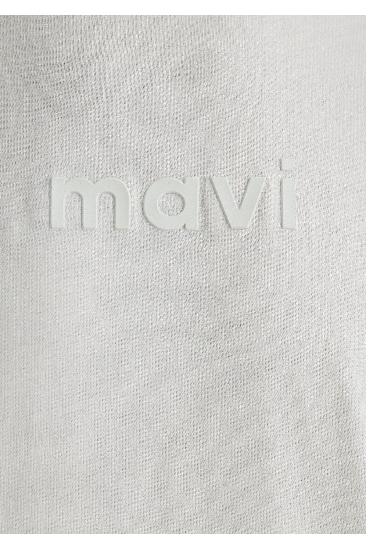 MAVİ ERKEK MAVİ BASKILI TİŞÖRT Sisli Gri 0612732-70142
