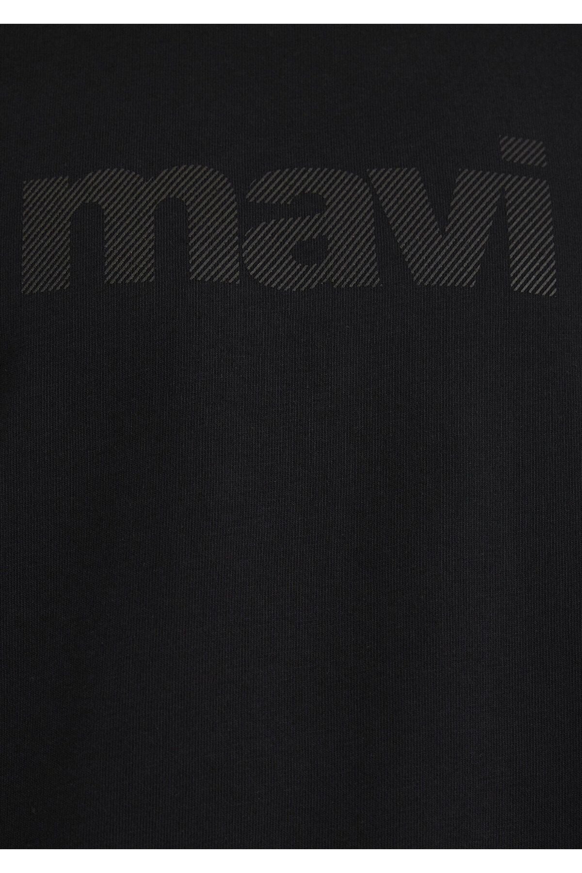 MAVİ ERKEK MAVİ LOGO TİŞÖRT Siyah 0611807-900