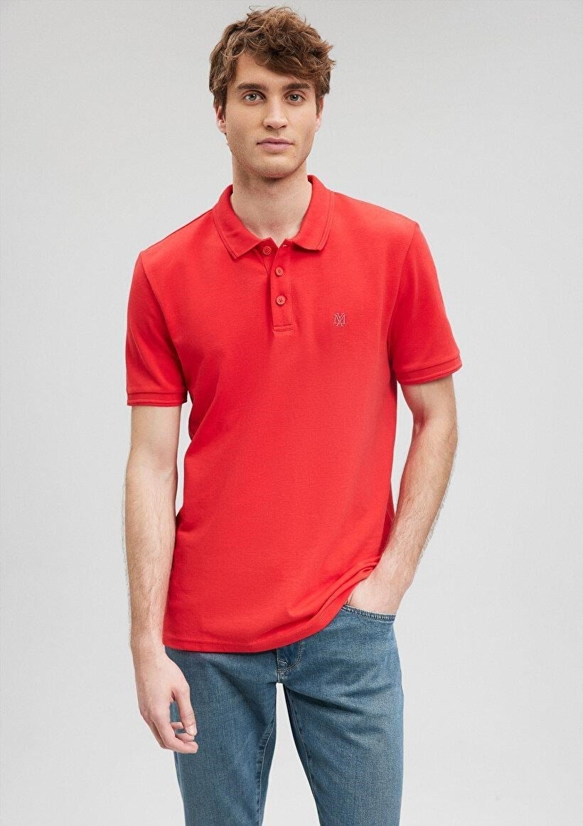 MAVİ ERKEK POLO TİŞÖRT Kırmızı 064946-70471