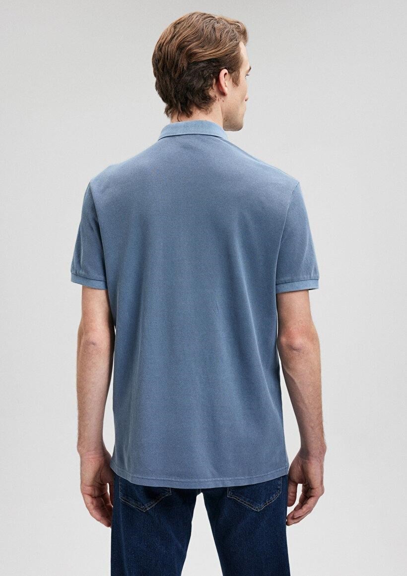 MAVİ ERKEK POLO TİŞÖRT Vintage Indigo 0611921-86702