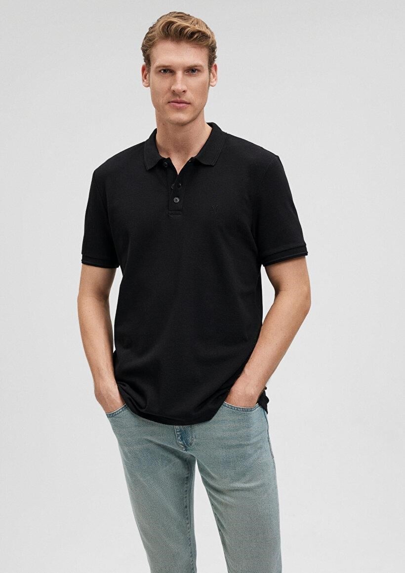 MAVİ ERKEK POLO YAKA T-SHİRT 064946-21842