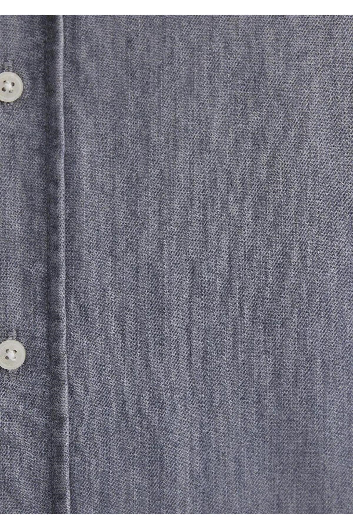 MAVİ ERKEK UZUN KOL GÖMLEK Grey Indigo 0211765-89892