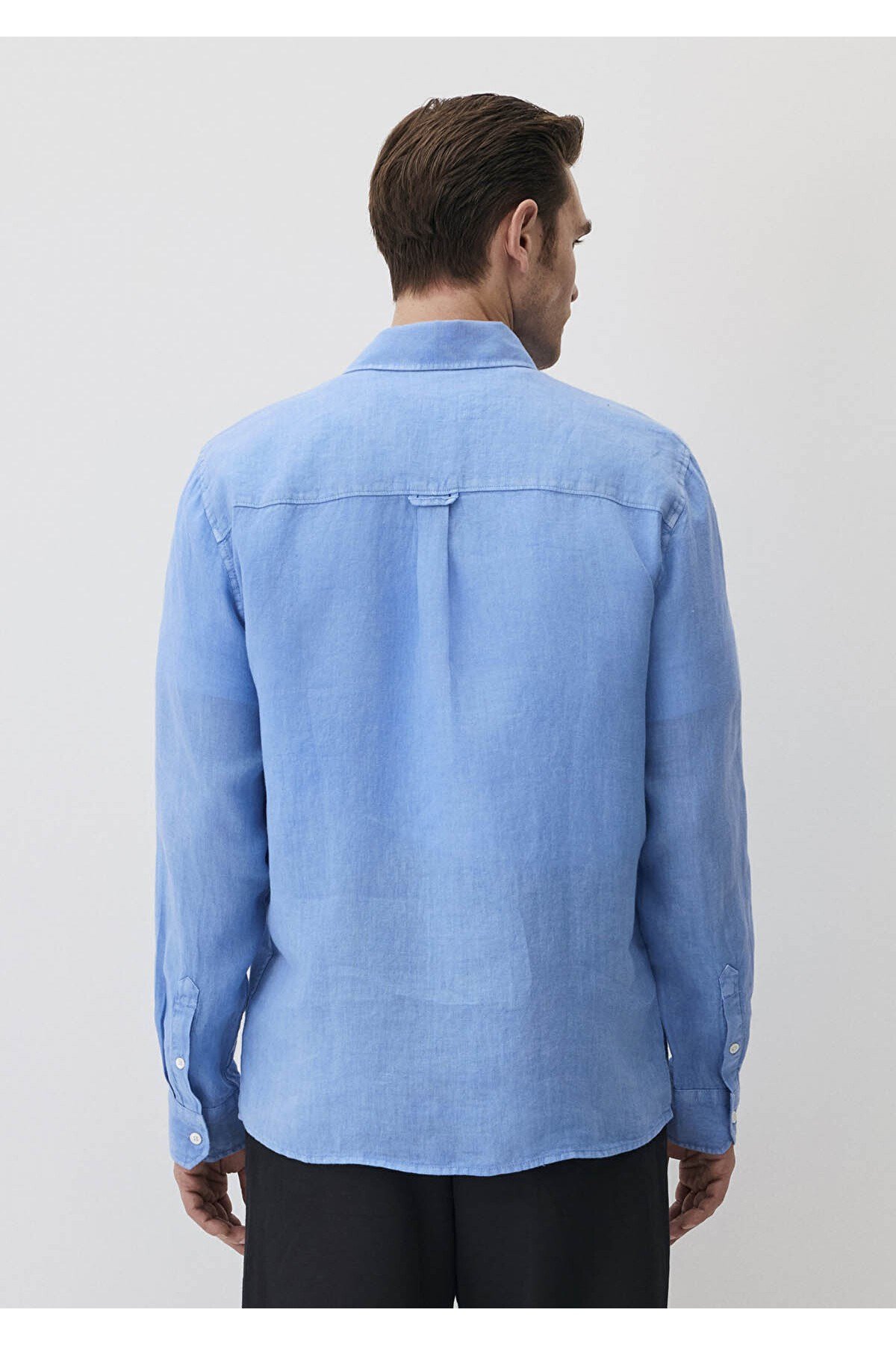 MAVİ ERKEK UZUN KOL GÖMLEK Soft Chambray 0211496-89517